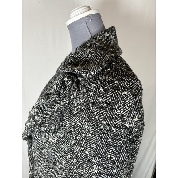 Lafayette 148 Wool Blend Herringbone Tweed Blazer Jacket Size 4 Office Career - Picture 3 of 10